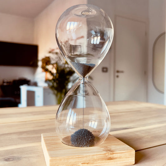 Glass Magnet Magnetic Hourglass